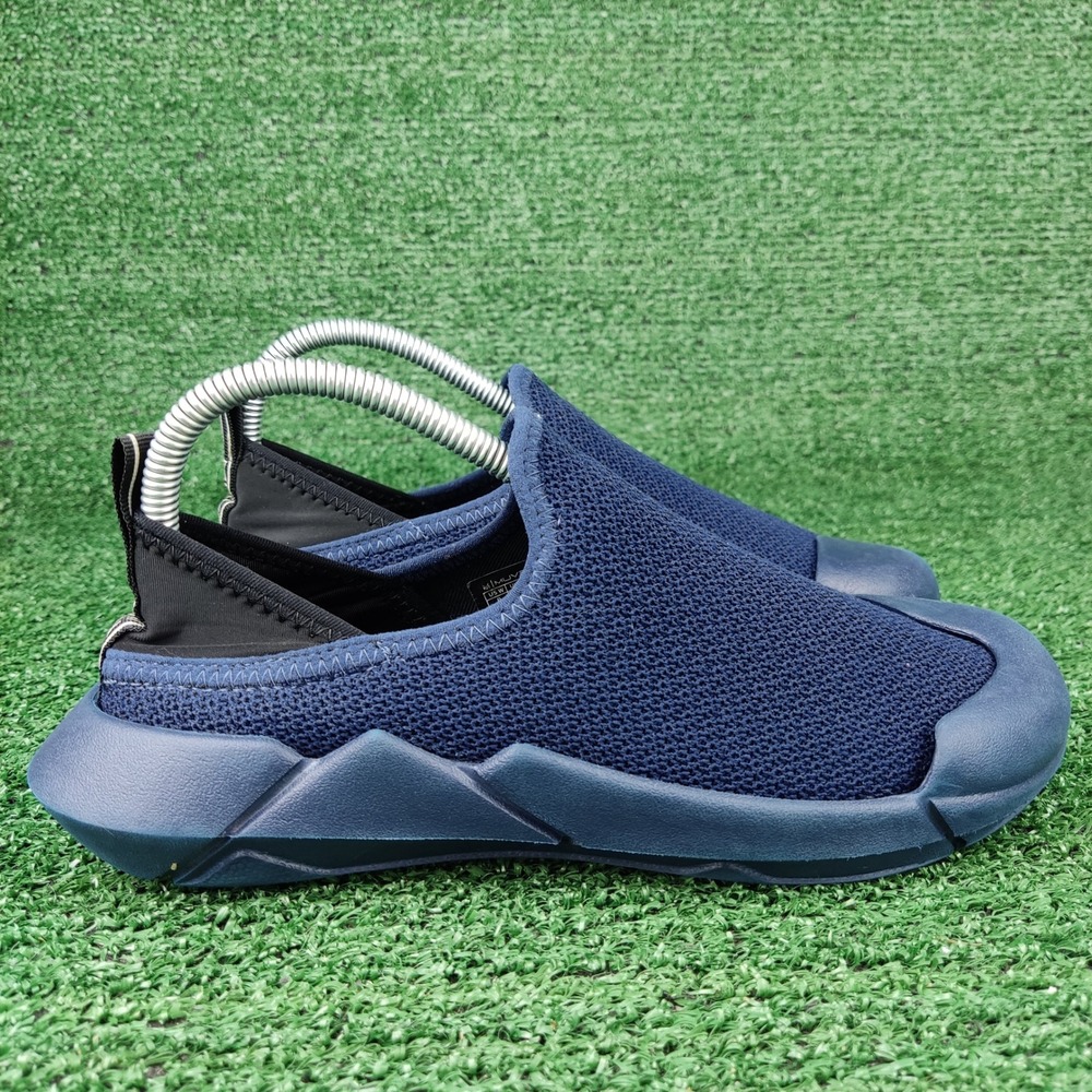 Muvez Slip‎ On Sneakers Mens 8 Navy Blue 3:1 Evolution Knit Dual Sole Shoes